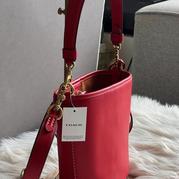 Coach Dakota Bucket Bag 16 CJ827 NEW - Picture 6 of 11